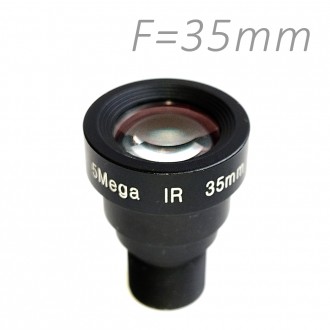 Об'єктив для камер спостереження фіксований Z-Ben MINI-35 M12 F = 35 мм, кут огл. . фото 2