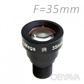 Объектив для камер наблюдения фиксированный Z-Ben MINI-35 M12 F=35 мм, угол обзо. . фото 1