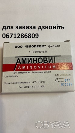 Описание: 
(Aminovitum) Комплексный аминокислотно -витаминный препарат (содержит. . фото 1