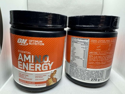 
Optimum Nutrition Essential Amino Energy Orange Cooler Комплекс аминокислот, 27. . фото 2