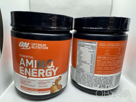 
Optimum Nutrition Essential Amino Energy Orange Cooler Комплекс аминокислот, 27. . фото 1