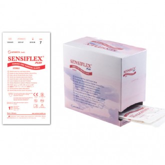 Перчатки Sensiflex Plus латексные хирургические стерильные неприпудренные р.6,0 . . фото 2