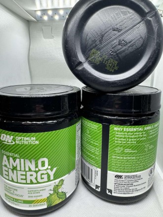 
Optimum Nutrition Essential Amino Energy Lemon&Lime Комплекс аминокислот, 270 г. . фото 3