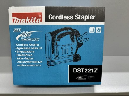 
Makita DST221Z Аккумуляторный степлер НОВЫЙ!!!
Компактный и легкий степлер рабо. . фото 5