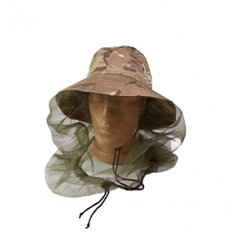 Широкополая шляпа/панама с антимоскитной сеткой для садоводов, охотников, рыболо. . фото 4