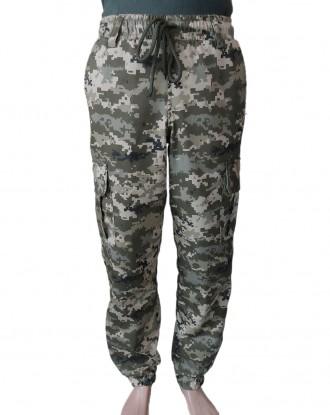 Тактические летние штаны Джогеры выполнены из высококачественной ткани в составе. . фото 2