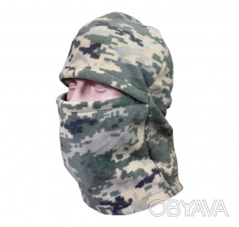 Защитная маска, балаклава флисовая. Выполнена из самого качественного Турецкого . . фото 1
