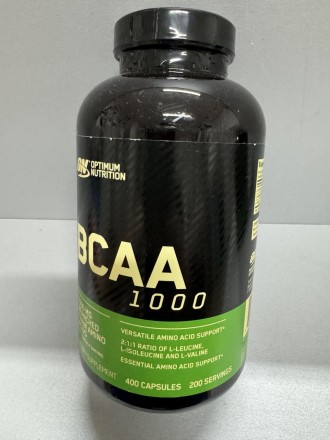 
Optimum Nutrition BCAA 1000 Caps Аминокислоты 400 капсул, 200 порций
BCAA 1000 . . фото 4