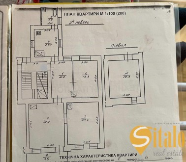3 кімнатна квартира в центрі Львова, розташована на 2 поверсі з 4 поверхової авс. Галицкий. фото 20