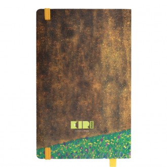 Эко записная книжка с кремовыми листами Густав Климт «Поцелуй» в точку – это изы. . фото 3