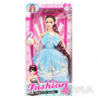 Необычная кукла. выполненная в виде принцессы. Принцесса одета в элегантное плат. . фото 1
