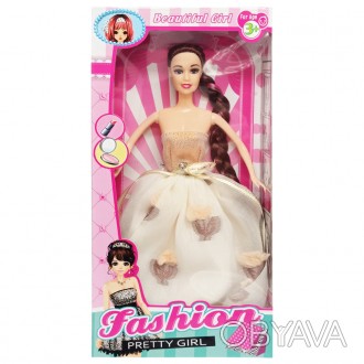 Необычная кукла. выполненная в виде принцессы. Принцесса одета в элегантное плат. . фото 1