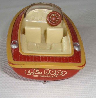 Пластиковий іграшковий катер Игрушечная моторная лодка для ванной. C.C. Boat

. . фото 5