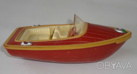 Пластиковий іграшковий катер Игрушечная моторная лодка для ванной. C.C. Boat