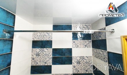 
Карнизи для шторки у ванній або душовій кабіні - виготовлення, проектування, до. . фото 1