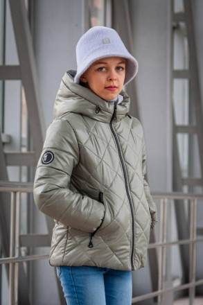 Демісезонна куртка моделі "Аліса" доступна у розмірах 36-44 для зросту від 140 д. . фото 2