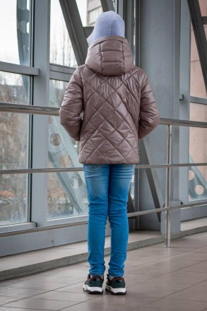 Демісезонна куртка моделі "Аліса" доступна у розмірах 36-44 для зросту від 140 д. . фото 5
