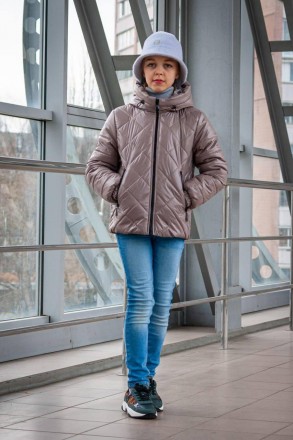 Демісезонна куртка моделі "Аліса" доступна у розмірах 36-44 для зросту від 140 д. . фото 9