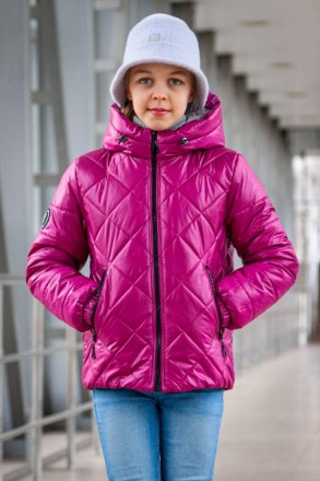 Демісезонна куртка моделі "Аліса" доступна у розмірах 36-44 для зросту від 140 д. . фото 7