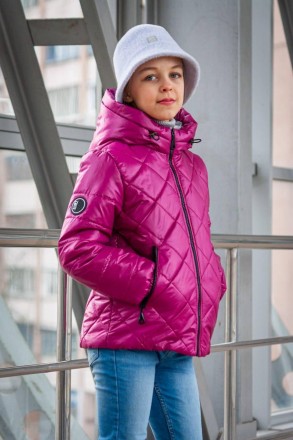 Демісезонна куртка моделі "Аліса" доступна у розмірах 36-44 для зросту від 140 д. . фото 6