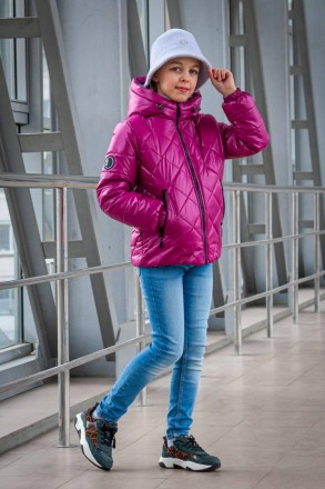 Демісезонна куртка моделі "Аліса" доступна у розмірах 36-44 для зросту від 140 д. . фото 8