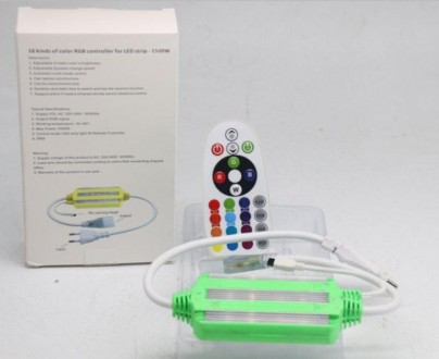 Контроллер для LED RGB ленты 220V предназначен для создания светодинамических эф. . фото 3