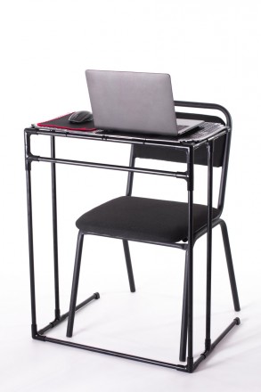 Металевий столик для ноутбука Mouzer. Підставка-стіл для ноутбука.
Столик Mouzer. . фото 7