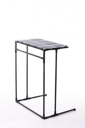 Металлический стол для ноутбука Mouzer Cooler с вентилятором. Подставка для ноут. . фото 2
