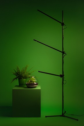 Підлоговий світильник для кімнатних рослин та декору IO-3 Timer. Лампа для висок. . фото 9