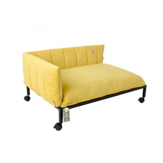 Лежак от Джека Вардо L (Ткань желтая)Каждому домашнему питомцу обязательно нужно. . фото 5