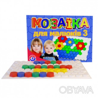 Іграшка "Мозаїка для малюків 3 ТехноК". . фото 1