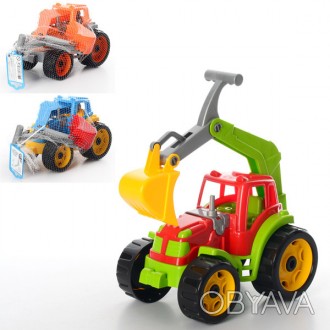 Іграшка "Трактор з ковшем ТехноК" арт. 3435. . фото 1