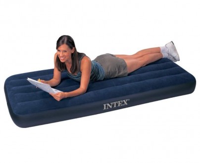 Надувной велюровый матрас-кровать Intex — хорошее решение для путешественников, . . фото 5