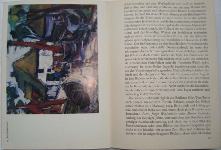 Книга-альбом Tom Beyer. Автор Zimmermann ,Horst. Коллекция Maler und Werk.
 Изд. . фото 4
