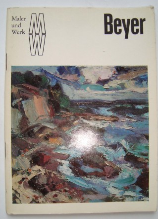 Книга-альбом Tom Beyer. Автор Zimmermann ,Horst. Коллекция Maler und Werk.
 Изд. . фото 2