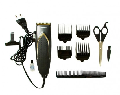Профессиональная машинка для стрижки волос Gemei GM-809 9W Надежная и качественн. . фото 10