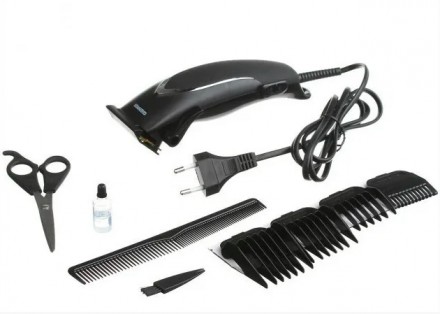 Профессиональная машинка для стрижки волос Gemei GM-809 9W Надежная и качественн. . фото 4