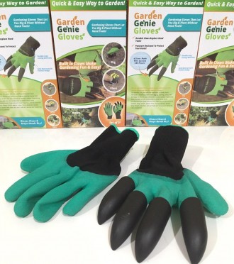 Garden Genie Gloves - это уникальные садовые перчатки, которые позволят вам рабо. . фото 7