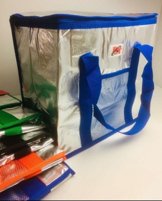 Термосумка (сумка холодильник) многоразовая водонепроницаемая на молнии. Предназ. . фото 3