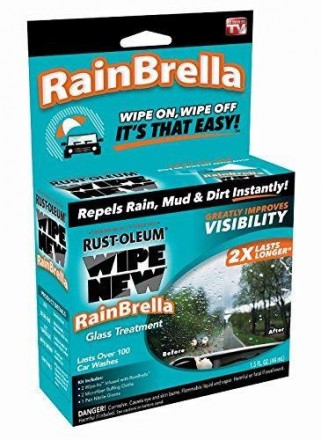 «Rain Brella» отлично подходит для отталкивания дождя, грязи и других подобных в. . фото 2
