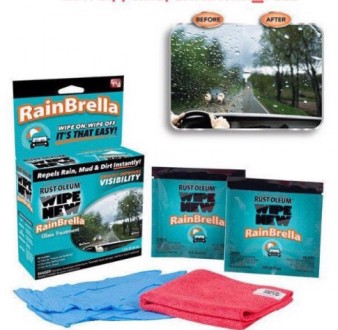 «Rain Brella» отлично подходит для отталкивания дождя, грязи и других подобных в. . фото 3