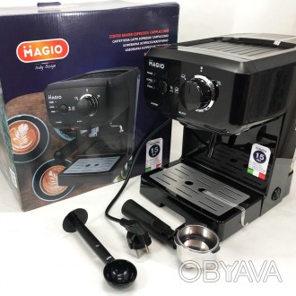 Эспрессо-кофеварка MG-962 разработана для настоящих ценителей кофе. Ведь с ее по. . фото 1