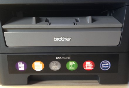 Brother DCP-7060DR - лазерний принтер, копир та кольоровий планшетний сканер з а. . фото 8