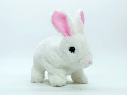 Інтерактивна іграшка Limo toy "Кролик білий у рожевому переносці" 667-25-2 — це . . фото 3