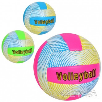 М'яч волейбольний MS 3624 (30шт) офіційний розмір, ПВХ, 260-280г, 3кольори, в па. . фото 1