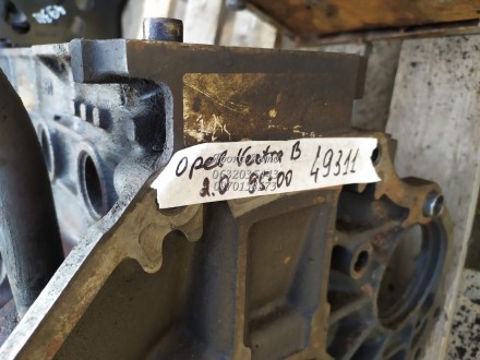блок цилиндров в сборе Opel Vectra B 2,0 16V 1995—2000 000049311. . фото 2