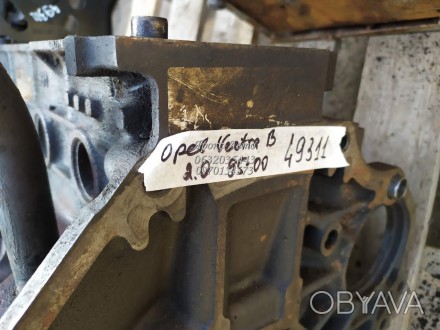 блок цилиндров в сборе Opel Vectra B 2,0 16V 1995—2000 000049311. . фото 1