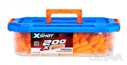 X-Shot Red Набір патронів (200 патронів), 36181R. . фото 1