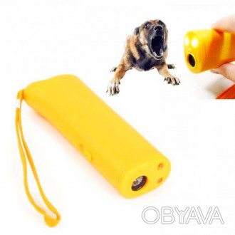 Ультразвуковой отпугиватель собак Aokeman Sensor AD-100 + фонарик действует до 1. . фото 1