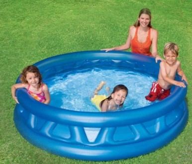 Дитячий надувний басейн принесе багато яскравих, радісних миттєвостей Вашим дітя. . фото 2